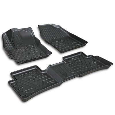 TPE all weather waterproof heavy duty 3D custom fit car floor mats for Corolla Twelfth generation